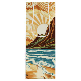 Island Culture Gift Bag 10 Geschenktüte Für Weinflaschen