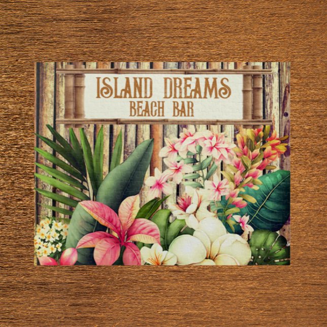 Island Dreams Beach Bar  Puzzle (Take a mini vacation with this fun puzzle!)