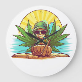 Island Dreams - The Caribbean Friends Collection Große Wanduhr