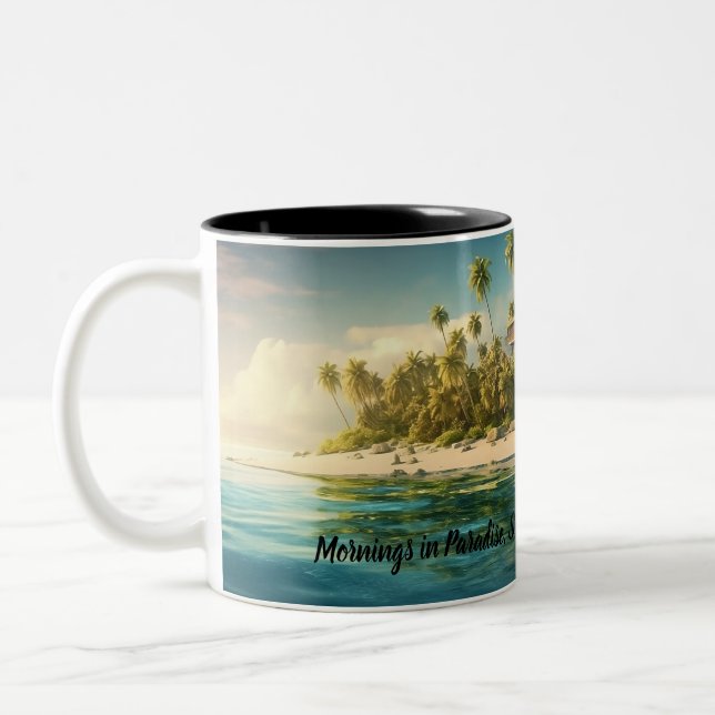Island Dreams - The Caribbean Friends Collection Zweifarbige Tasse (Links)