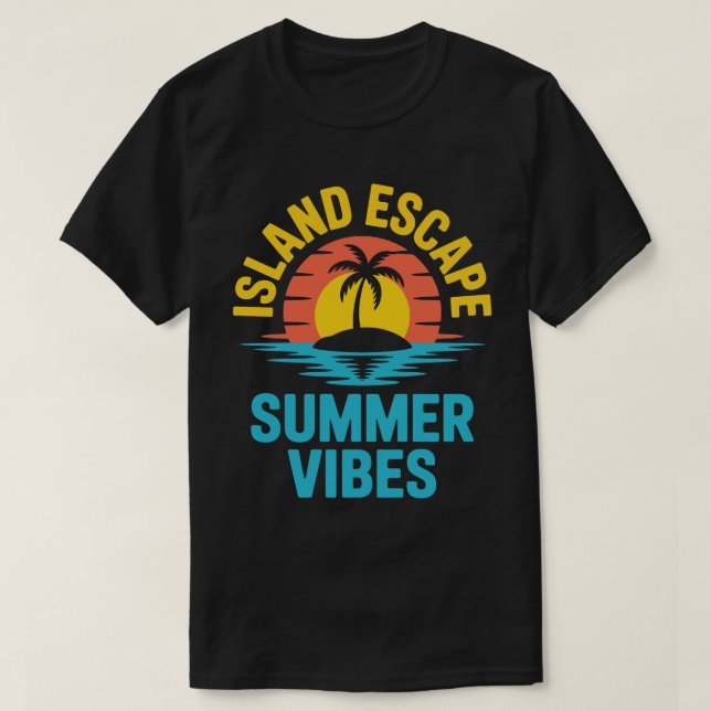 Island Escape T-Shirt (Design vorne)