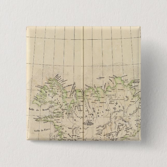 Island, Europa Button (Vorderseite)