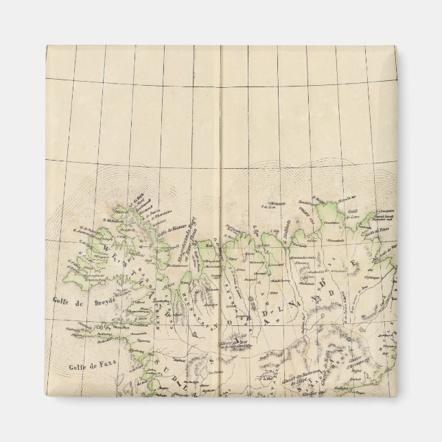 Island, Europa Magnet (Vorne)