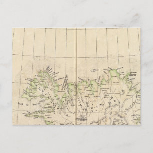 Island, Europa Postkarte