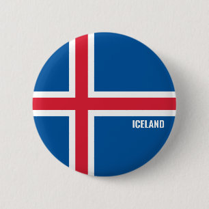 Island Flag Niedlich Patriotic Button