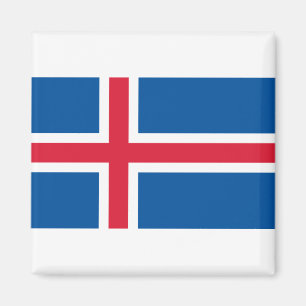 Island-Flagge Magnet