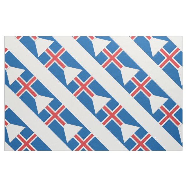 Island-Flagge Stoff (Yard (91,4 cm))