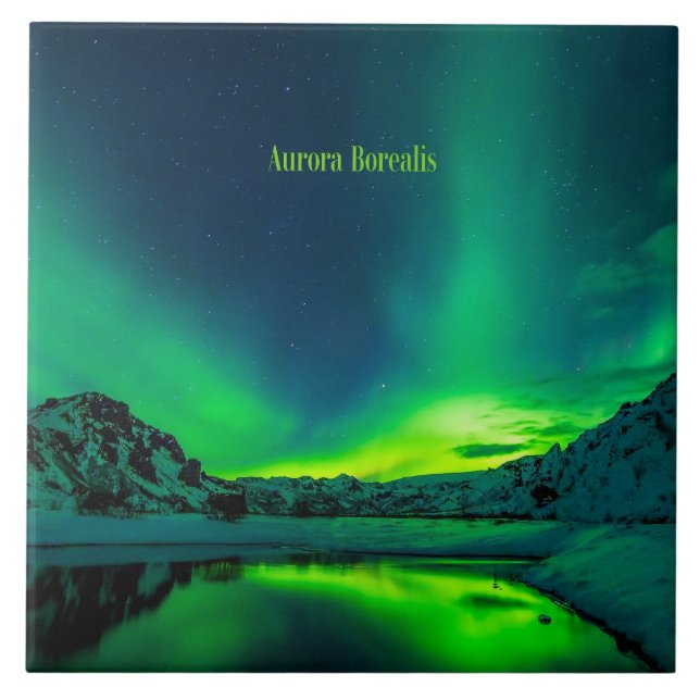 Island, Fliese (Vorderseite)