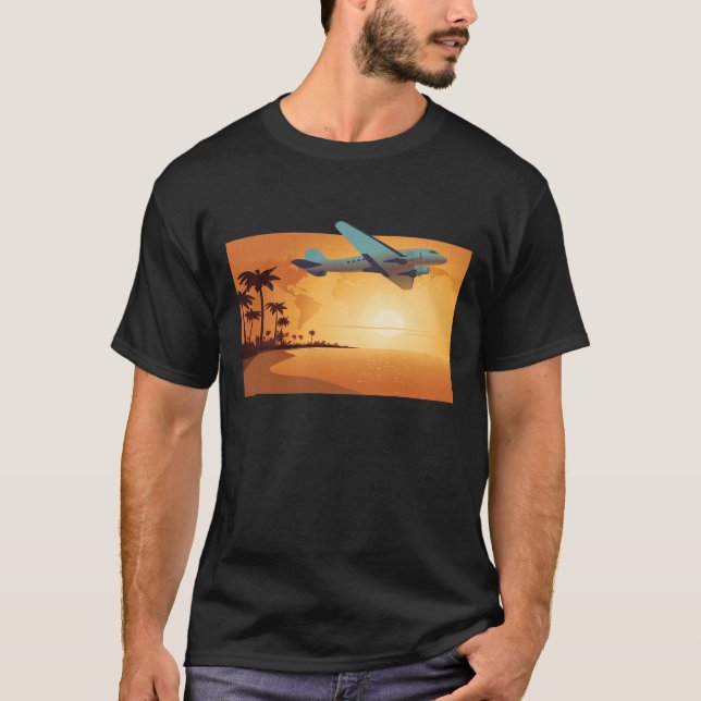 Island Flight T - Shirt (Vorderseite)
