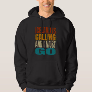 Island fordert mich auf, Reiseabenteuer zu unterne Hoodie