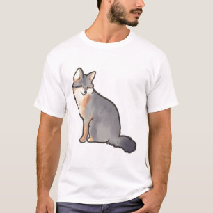 Island Fuchs � Süße Tier Art T-Shirt