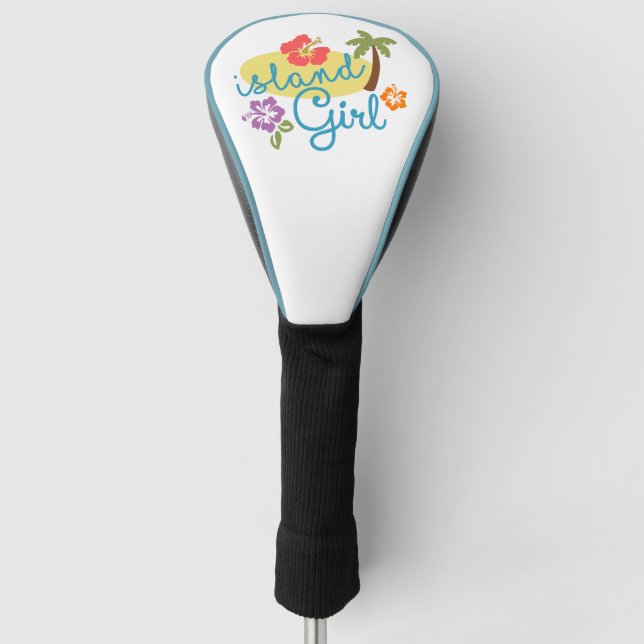 Island Girl - Sport Golf Headcover (Vorderseite)