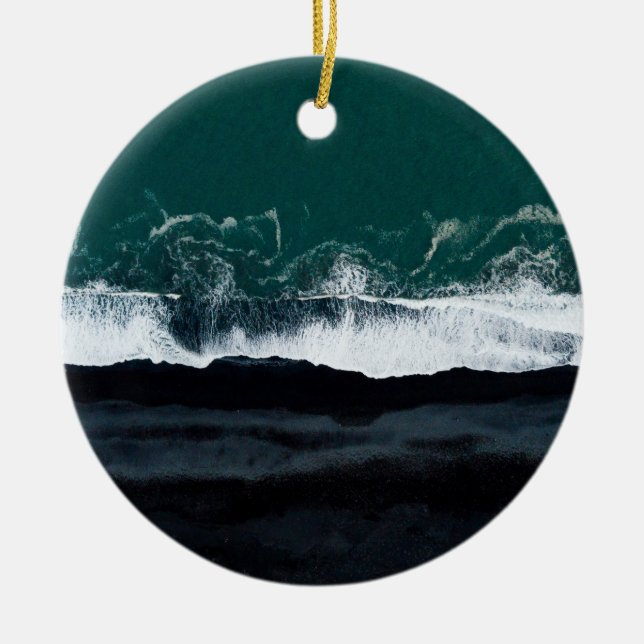 Island Glacier Solheimajokull Ornament (Vorne)