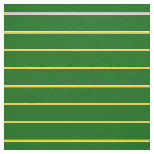 Island, grün/gold/weiß gestreiftes Button/Muster Stoff