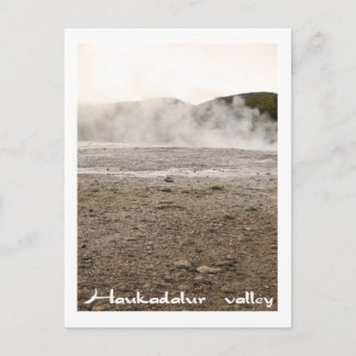 Island, Haukadalur Postkarte