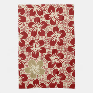 Island Hibiskus Hawaiian Kitetücher Geschirrtuch