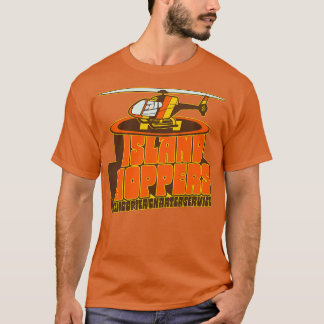Island Hoppers Hubschrauber Charter Service T-Shirt
