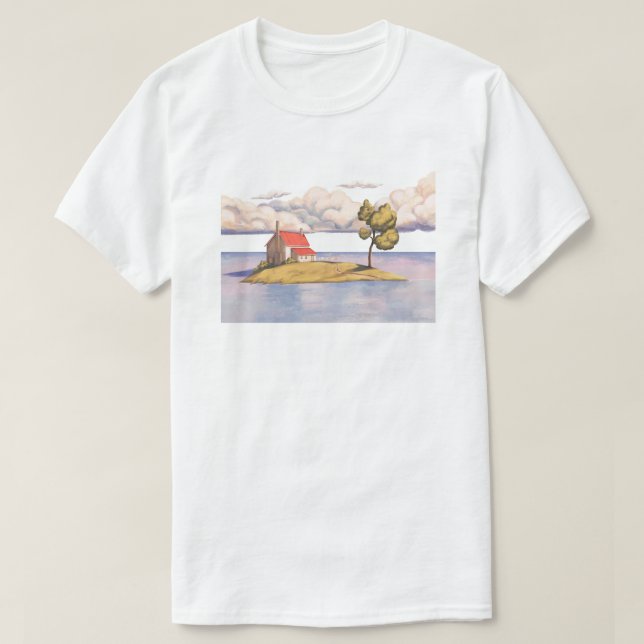 Island House Solitude Art Tee (Design vorne)