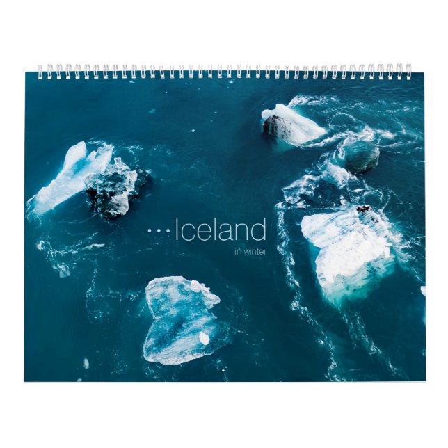 Island im Winter Kalender (Titelbild)