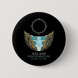 Island Island Total Sonnenfinsternis 2026 Himmelse Button