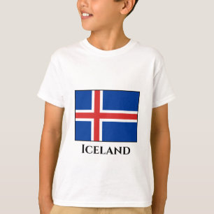 Island (isländische Flagge) T-Shirt