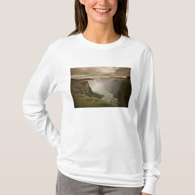 Island, Jokulsargljufur Nationalpark. T-Shirt (Vorderseite)