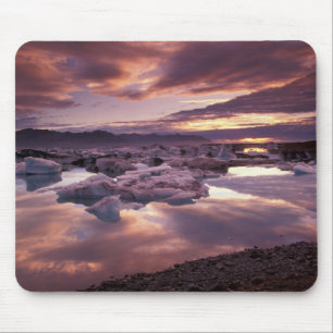 Island, Jökulsárlón-Lagune, Landschaft Mousepad