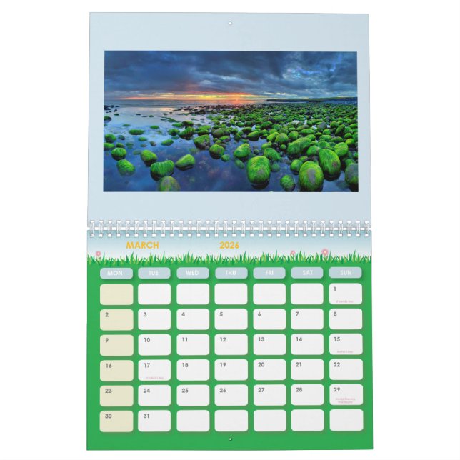 Island-Kalender 2018 Kalender (Mär 2026)