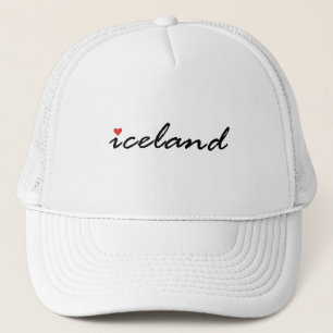 Island liebt Patriot Truckerkappe
