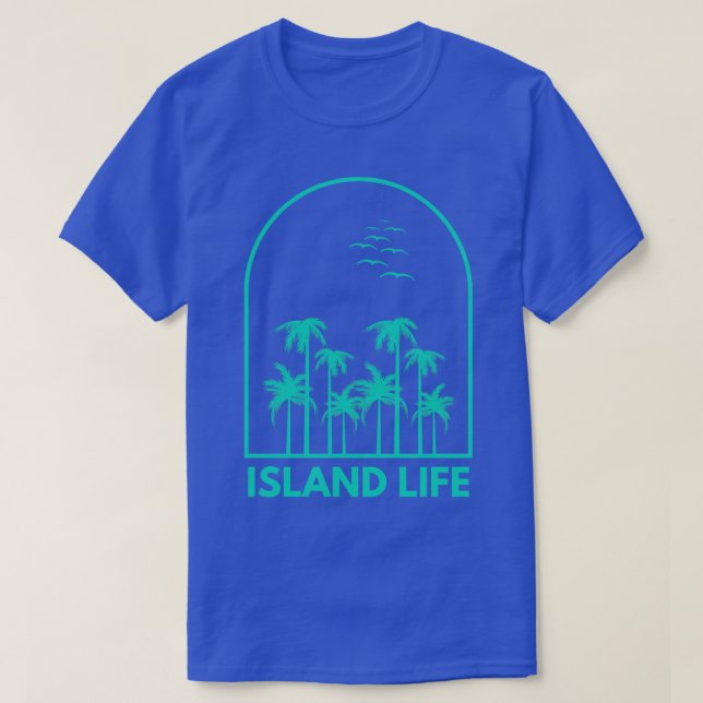 Island Life Hawaii TShirt (Design vorne)