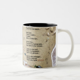 Island Life Zweifarbige Tasse