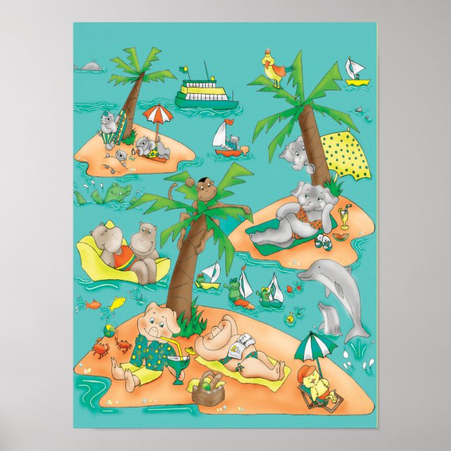 Island Magic Kids Poster (Vorne)