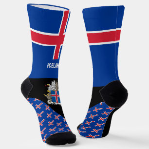 Island, Mode, isländische Flagge, patriotisch Socken
