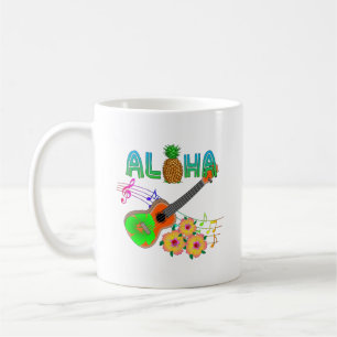 Island Music Ukulele Aloha Kaffeetasse