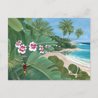 ISLAND ORCHIDS von Diana S Martin Postkarte