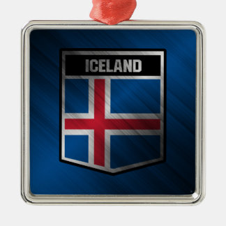 Island Ornament Aus Metall
