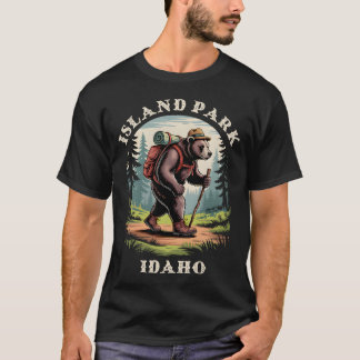 Island Park Idaho Wanderweg-Abenteuer T-Shirt