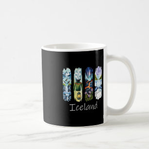 Island Pinselstrich Isländischer Urlaub Souvenir I Kaffeetasse