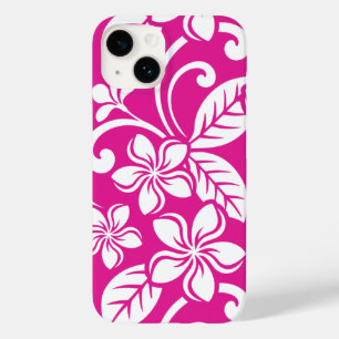 ISLAND PLUMERIA (HOT PINK) Case-Mate iPhone FALL 14 Hülle