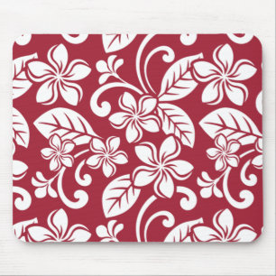 ISLAND PLUMERIA (KARDINAL RED) Mousepad