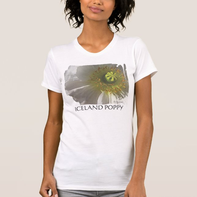 Island Poppy Golden Yellow T - Shirt (Vorderseite)