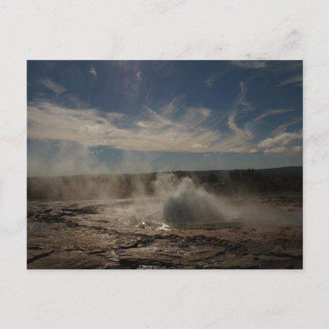 Island Postkarte (Vorderseite)