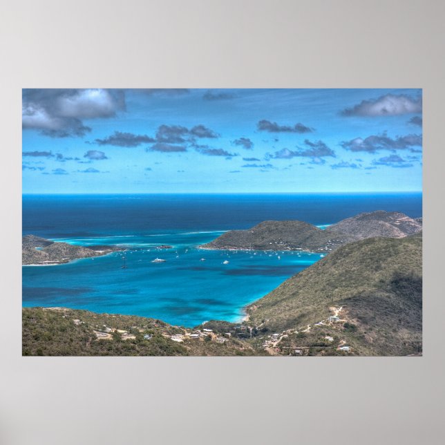 Island Print Poster (Vorne)