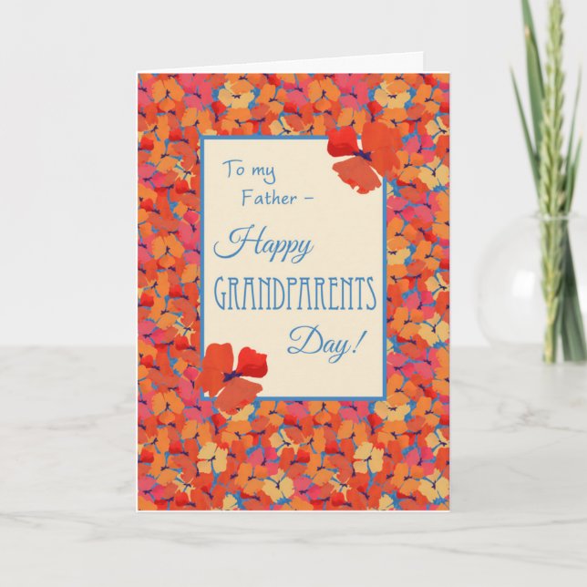 Island Pupies, Grandeltern Day Card, Vater Karte (Vorderseite)