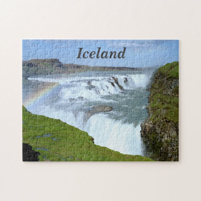 Island-Regenbogen Puzzle (Horizontal)
