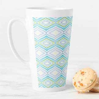 Island Rhombus Latte Tasse