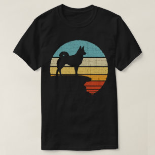 Island Sheepdog Retro Vintag Dog Welpenbesitzer T-Shirt
