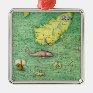 Island Silbernes Ornament