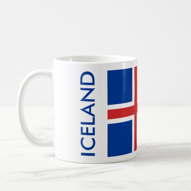 ISLAND SOCCER KAFFEETASSE (Links)