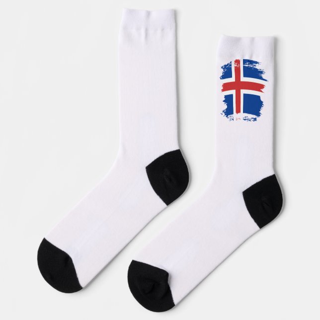Island Socken (Linkes Detail)
